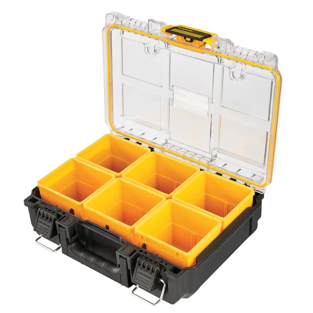 Ящик для інструментів DeWALT TOUGHSYSTEM 2.0 1/2, 261х385х124 мм (DWST83392-1) - зображення 6