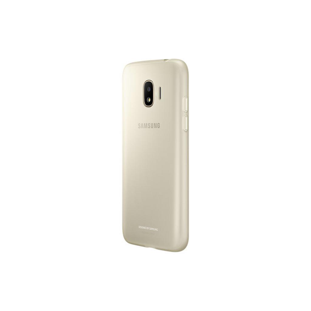 Чохол до мобільного телефона Samsung Galaxy J2 2018 (J250) Jelly Cover Gold (EF-AJ250TFEGRU) - зображення 8