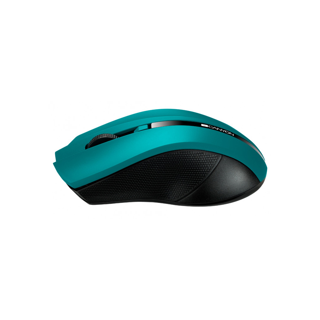 Мишка Canyon MW-5 Wireless Green-Black (CNE-CMSW05G) - зображення 3