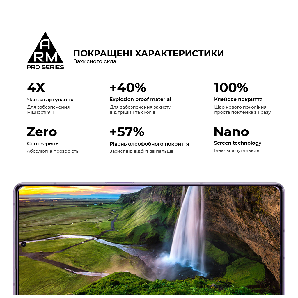 Скло захисне Armorstandart Pro Xiaomi Redmi Note 14S 4G Black (ARM82035) - зображення 5