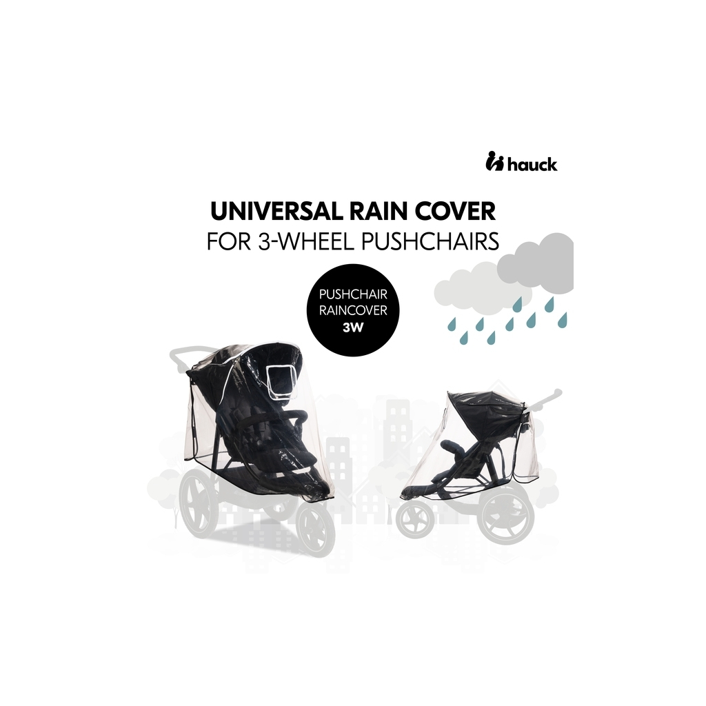 Дощовик Hauck Pushchair Raincover 3W (55078-6) - зображення 4