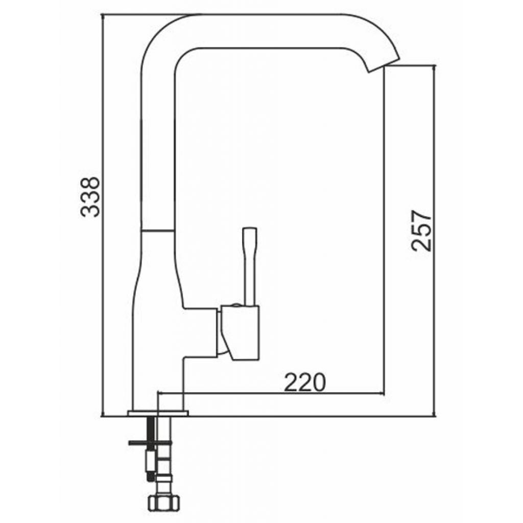 Змішувач Interline Loft new White - зображення 2
