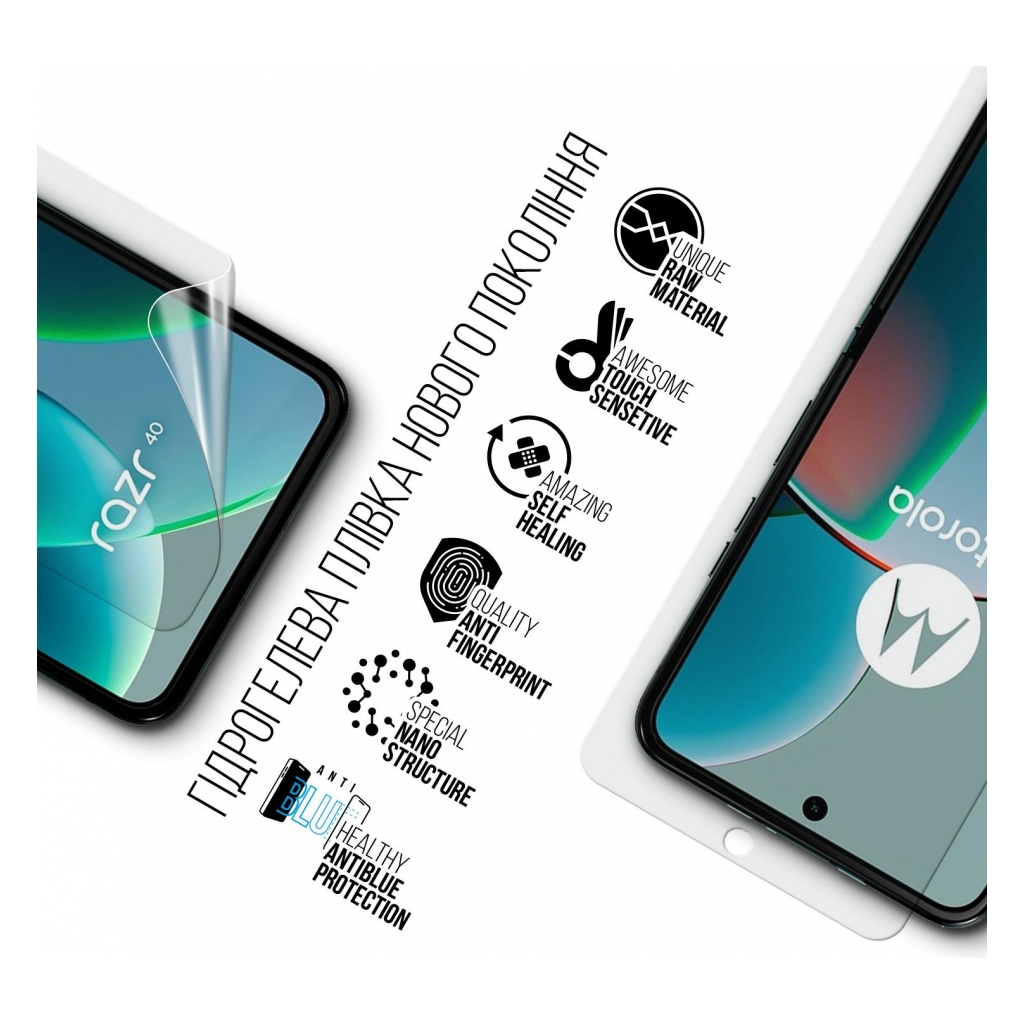 Плівка захисна Armorstandart Anti-Blue Motorola Razr 40 (ARM71077) - зображення 2