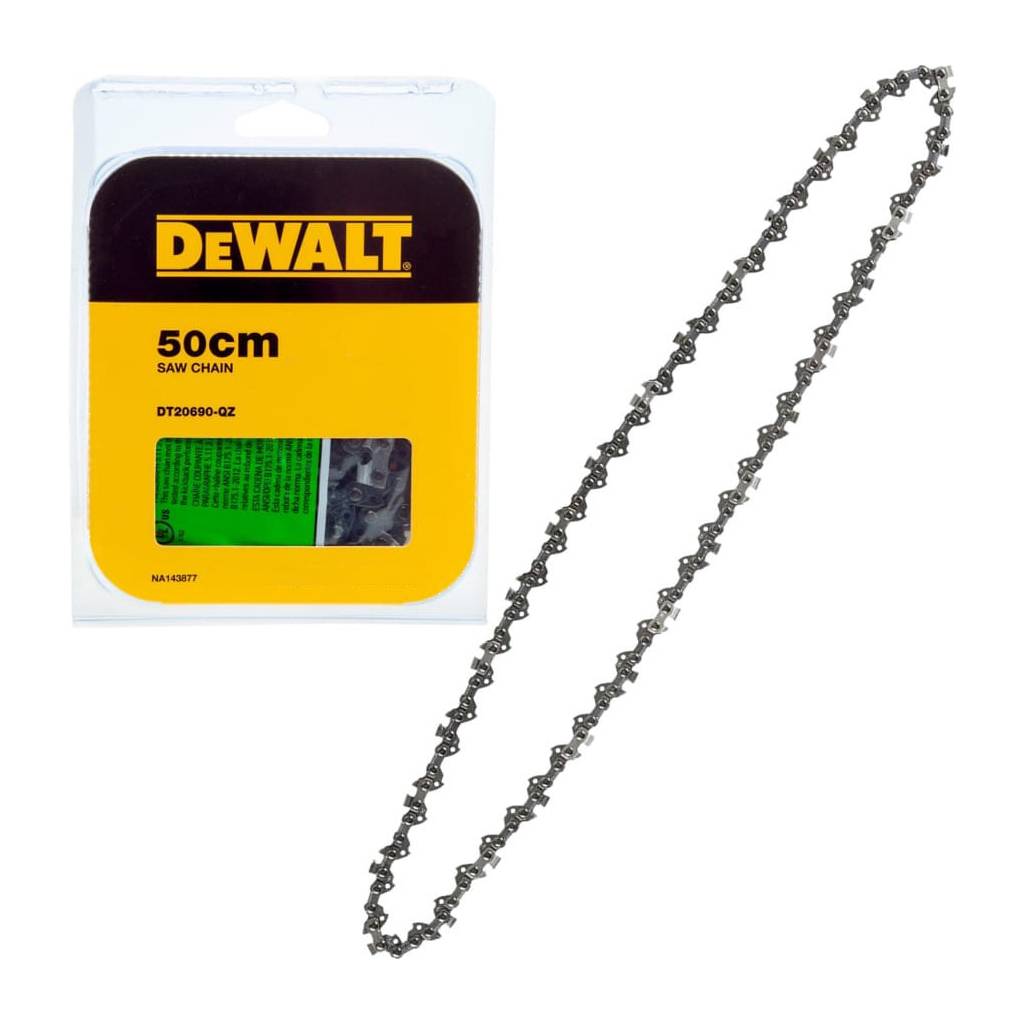 Ланцюг DeWALT 3/8", 1.3 мм, 68 ланок, довжина ланцюга 20"/50 см (DT20690) - зображення 2