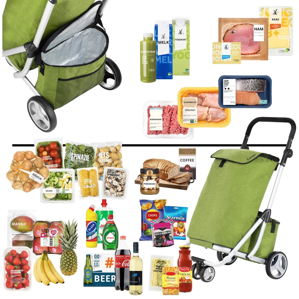 Сумка-візок ShoppingCruiser 3 Wheels Green (650071) (930792) - изображение 7