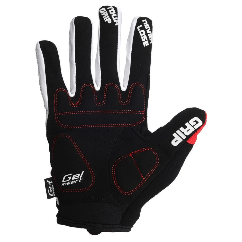 Велорукавиці PowerPlay 6588 Black/White XXL (6588_XXL_Black/White) - зображення 4