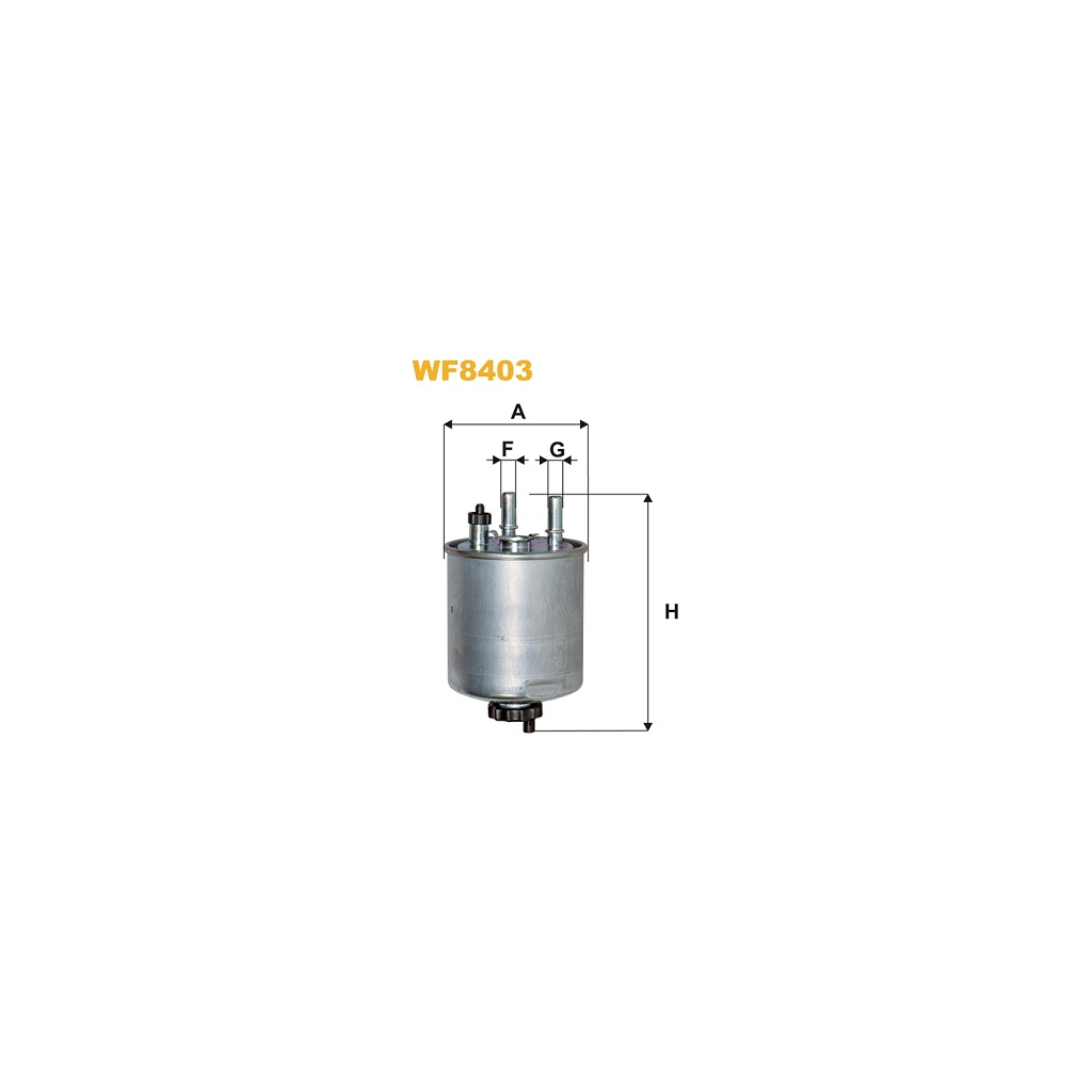 Фільтр паливний Wixfiltron WF8403 - зображення 1