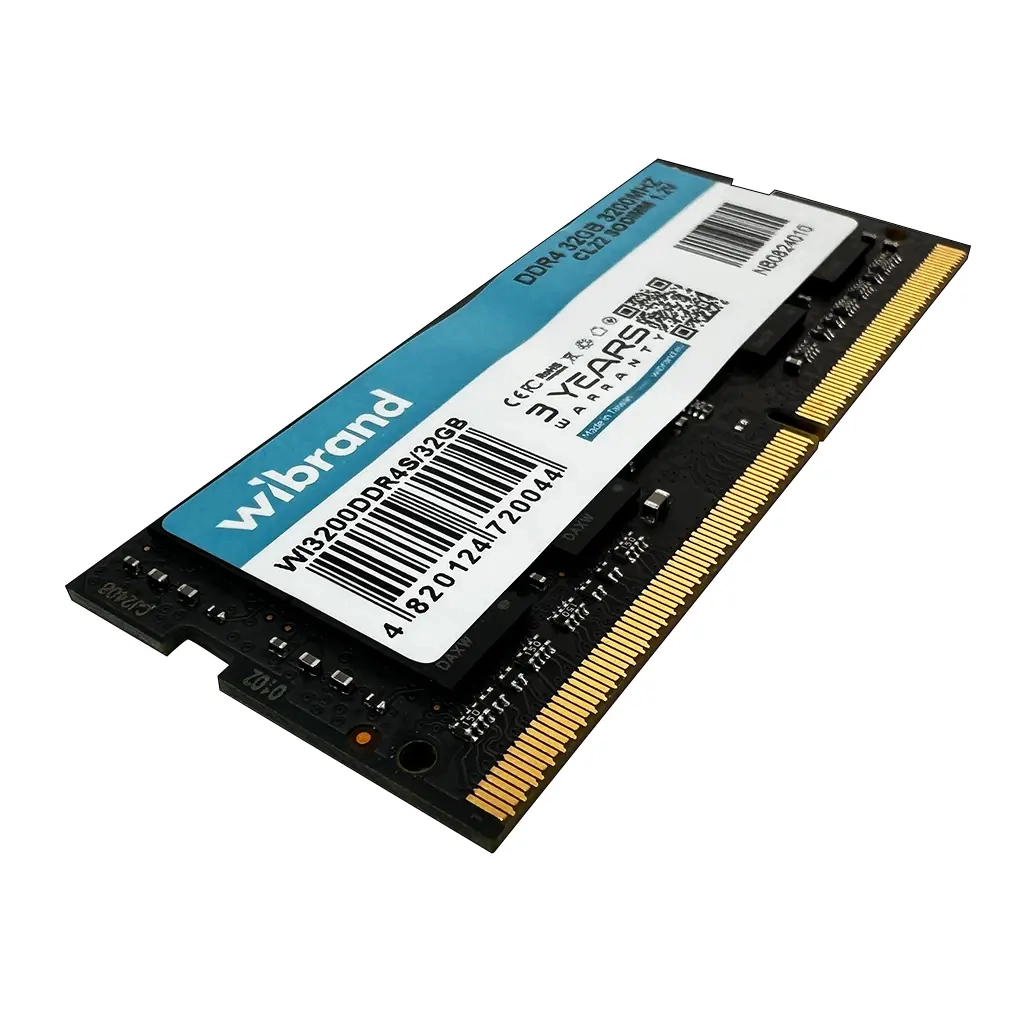 Модуль пам'яті для ноутбука SoDIMM DDR4 32GB 3200 MHz Wibrand (WI3200DDR4S/32GB) - зображення 2