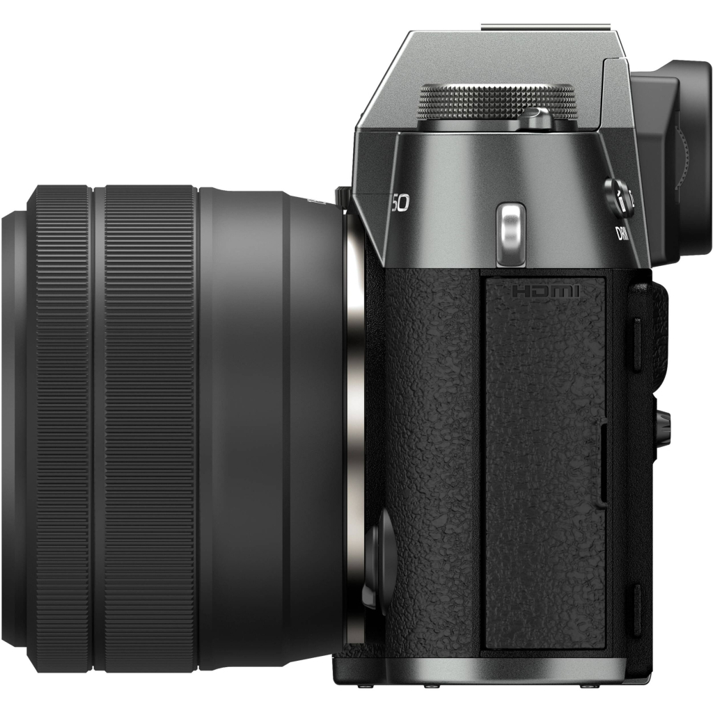 Цифровий фотоапарат Fujifilm X-T50 + XC 15-45mm F3.5-5.6 Kit Charcoal silver (16828923) - зображення 5