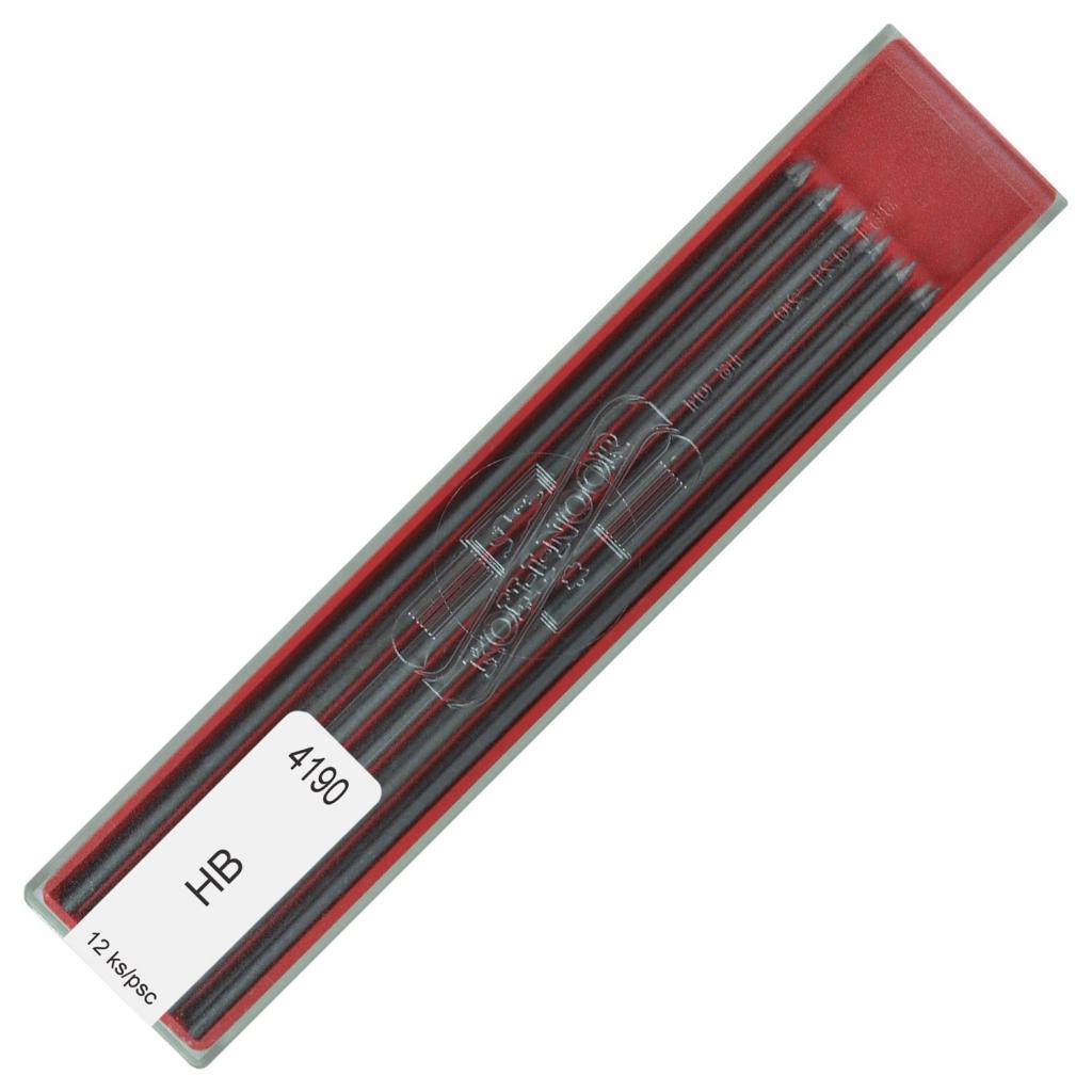 Грифель для механічного олівця Koh-i-Noor д/цанг. 2,0-120 4190.HB (41900HB013PK) - изображение 1