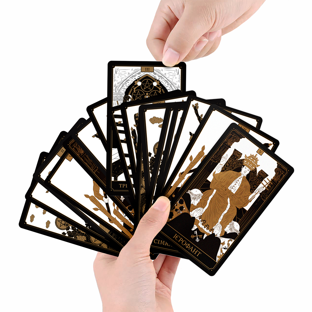 Карти Таро Orner Золота колода (orner-2113) - изображение 12