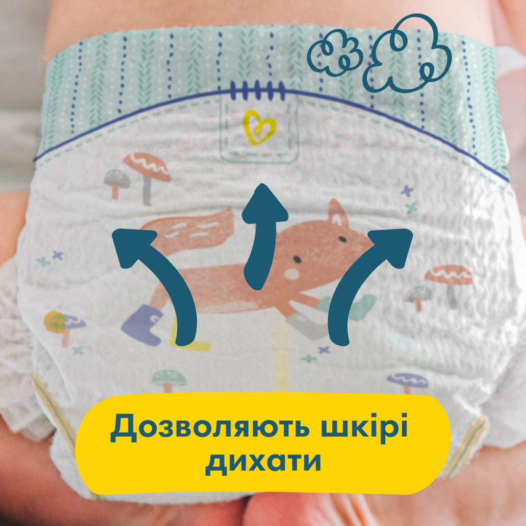 Підгузки Pampers Premium Care Mini Розмір 2 (4-8 кг), 148 шт (4015400770275) - зображення 4