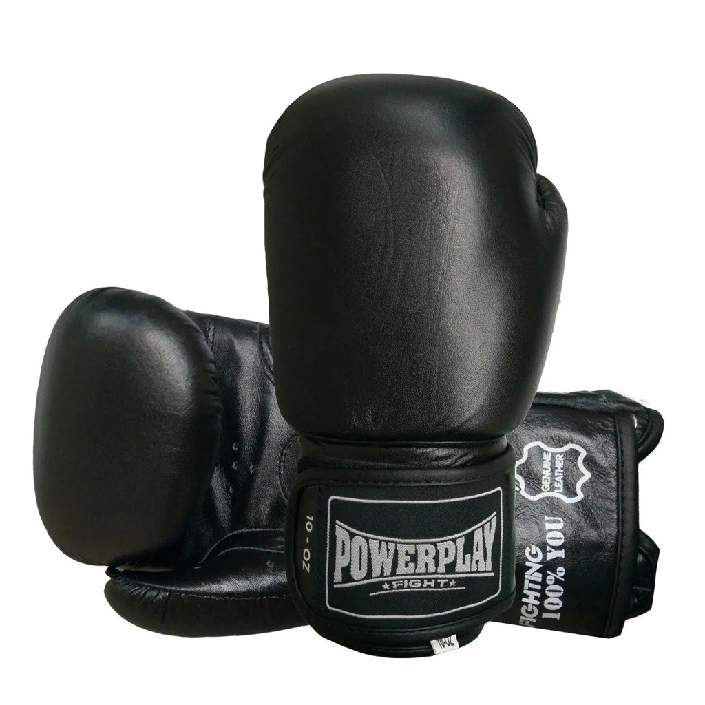 Боксерські рукавички PowerPlay 3088 Impulse Чорні 14 унцій (PP_3088_14oz_Black) - зображення 1