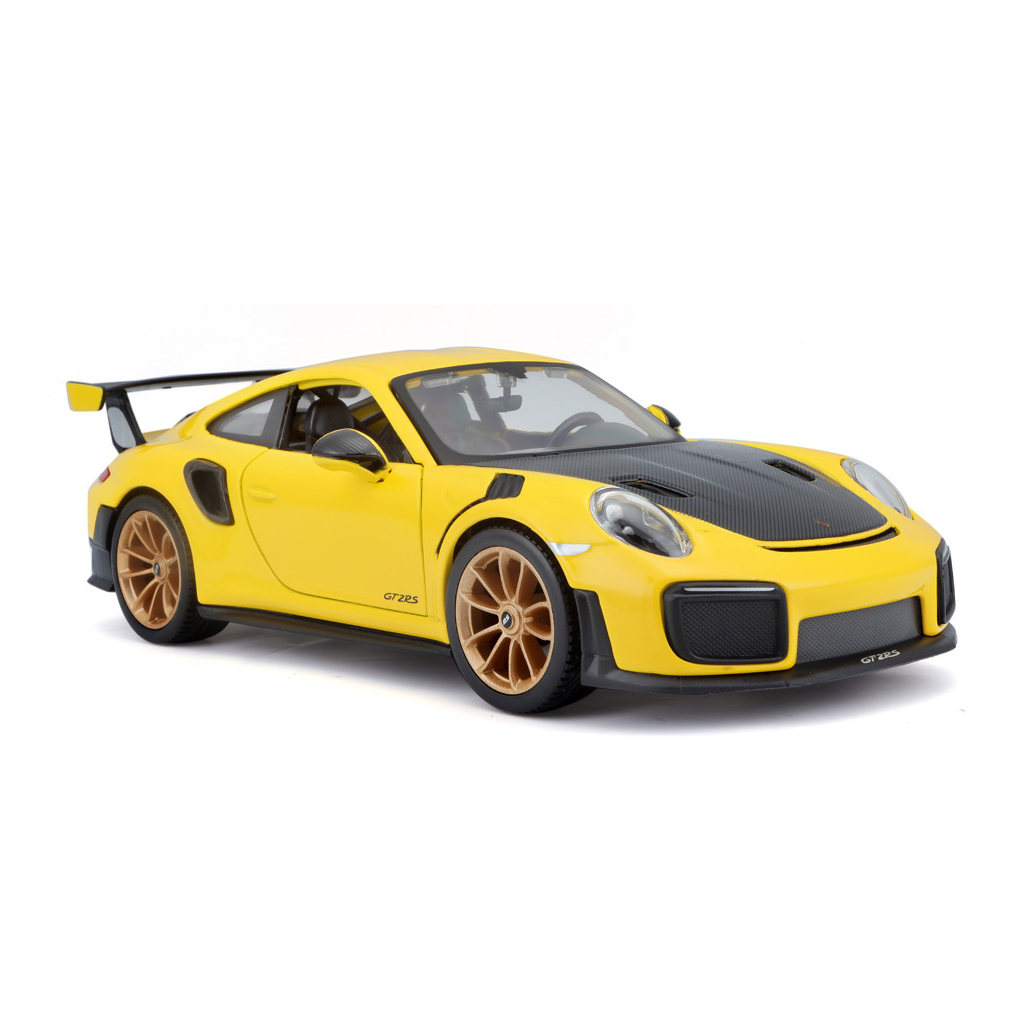 Машина Maisto Porsche 911 GT2 RS жовтий 124 (31523 yellow) - зображення 1