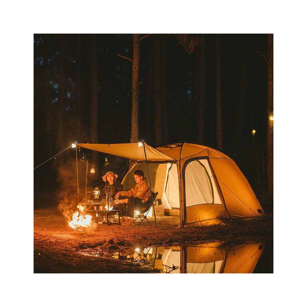 Намет Naturehike двокімнатний CNH22ZP028 гірчичний (6976507669795) - зображення 5