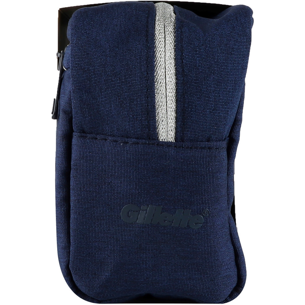 Набір косметики Gillette Бритва Fusion ProGlide з 2 змінними картриджами + Гель для гоління Fusion 200 мл + Косметичка (8700216075459) - зображення 4