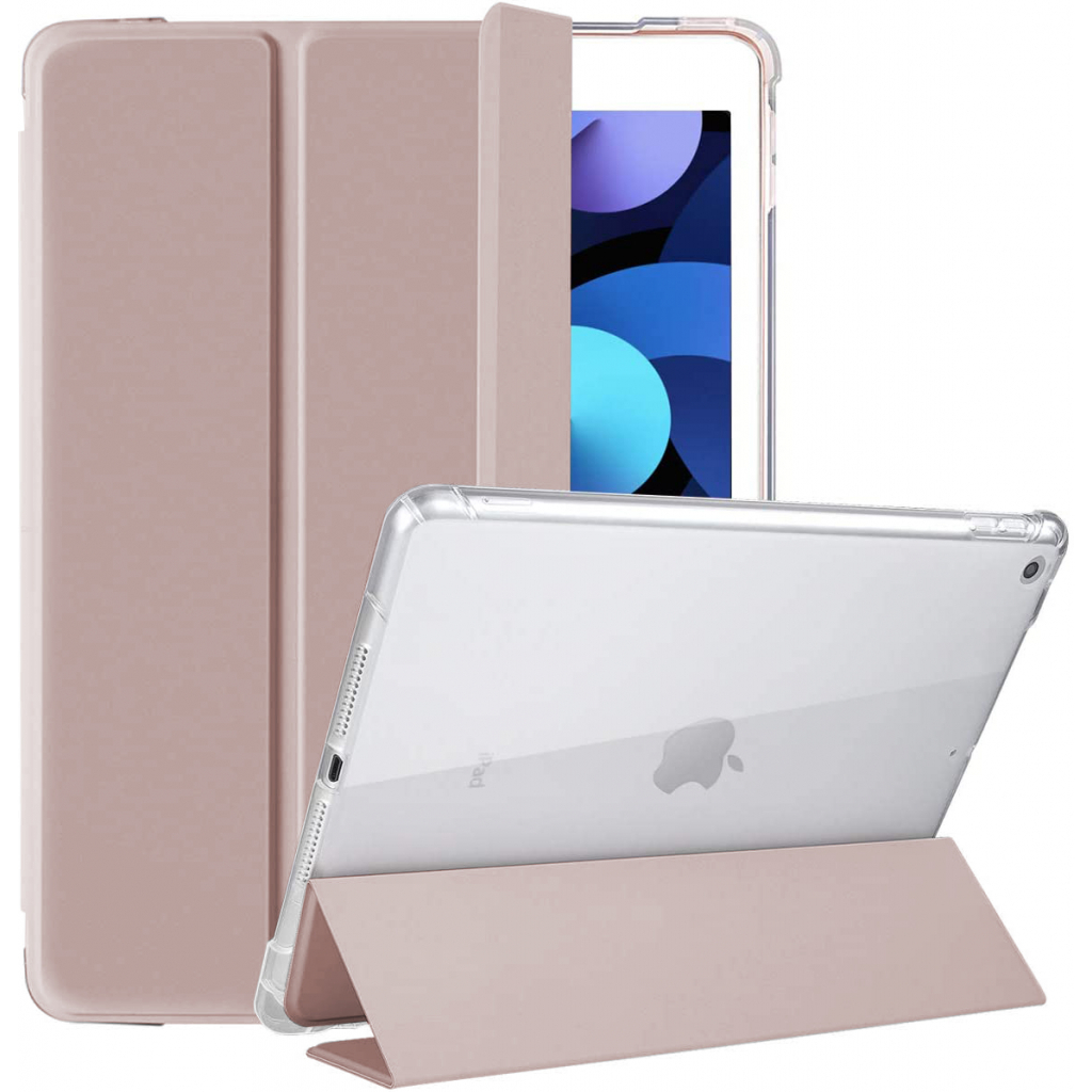 Чохол до планшета BeCover Tri Fold Soft TPU Apple iPad 10.2 2019/2020/2021 Pink (706738) - зображення 2