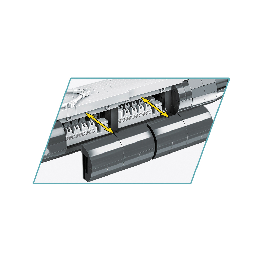 Конструктор Cobi Підводний човен Танг SS-306, 777 деталей (COBI-4831) - зображення 6
