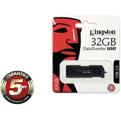 USB флеш накопичувач Kingston 32Gb DataTraveler 100 Generation 2 (DT100G2/32GBZ) - зображення 3