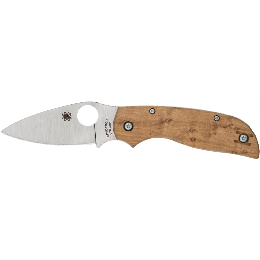 Ніж Spyderco Chaparral Slipit Birdseye Maple CTS XHP Wood (C152NLWDP) - зображення 1