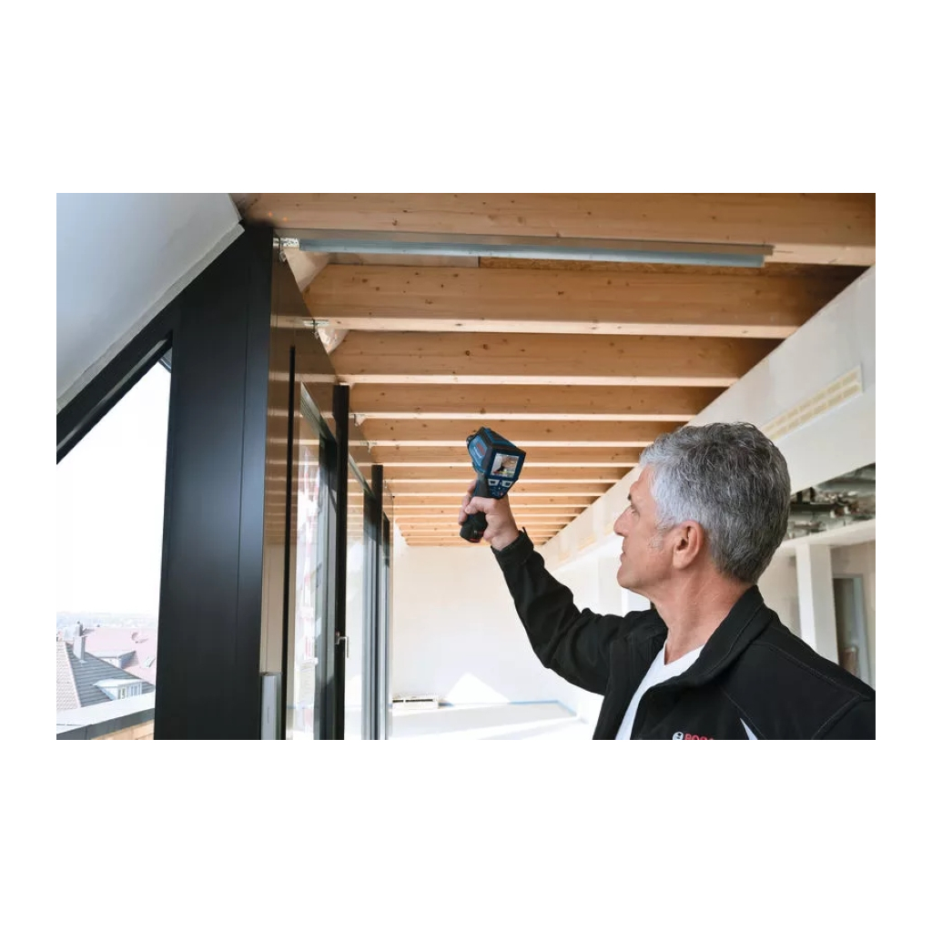 Пірометр Bosch Professional GIS 1000C, -40град. до +1000град., .0.2град., IP54, 0.54кг, кейс (0.601.083.301) - зображення 7