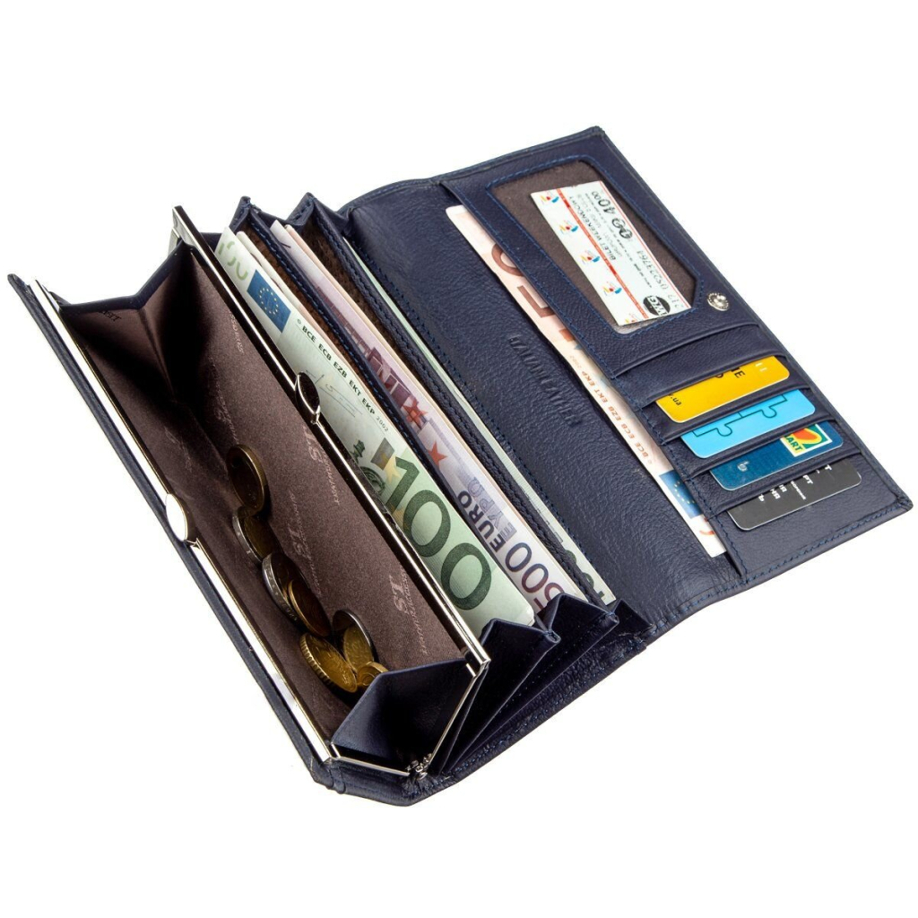 Гаманець ST Leather Синій (18895) - зображення 7