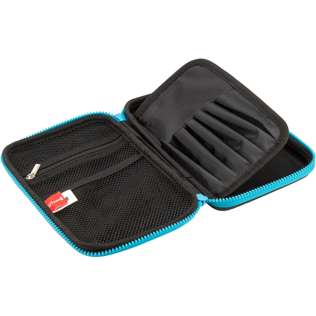 Пенал Cool For School 1 відділення Чорний (QT-5653-Black) - зображення 3