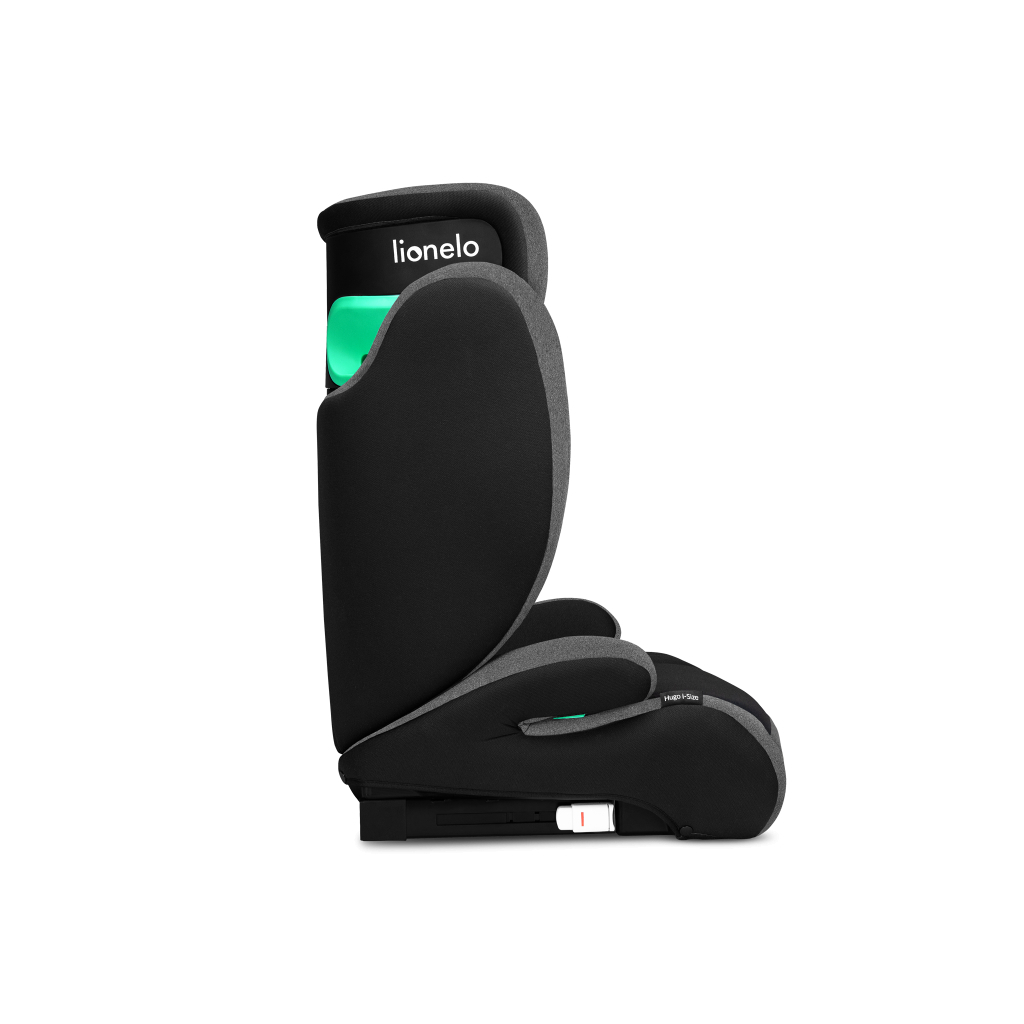 Автокрісло Lionelo Hugo I-Size Black Grey 15-36 кг (LO-HUGO I-SIZE BLACK GREY) - зображення 6