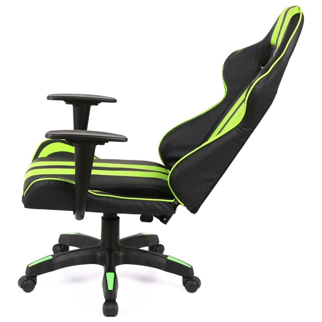 Крісло ігрове Аклас Стрік Light ANF Зелений (PU-чорний/салатовий) (00160341) - зображення 6