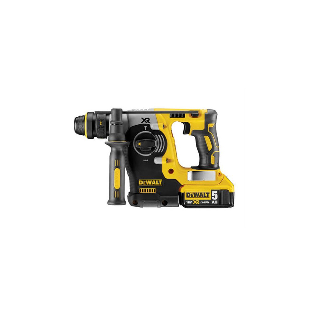 Перфоратор DeWALT безщітковий, SDS-Plus, 18 В, 2.1 Дж, 3 реж. кейс (DCH273P2) - зображення 3