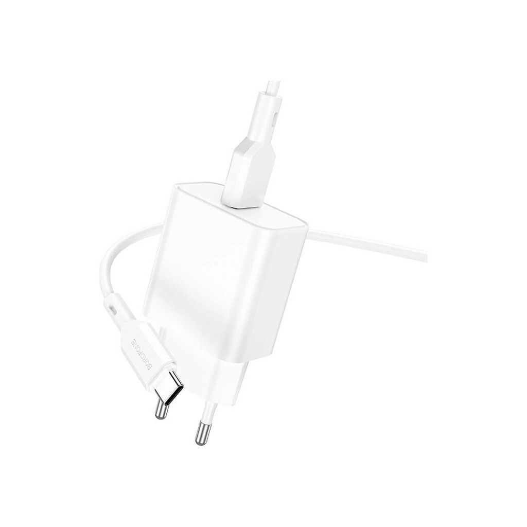 Зарядний пристрій BOROFONE BA72A charger set (Type-C) White (BA72ACW) - зображення 2