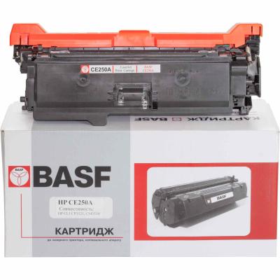 Картридж BASF для HP CLJ CM3530/CP3525 аналог CE250A Black (KT-CE250A) - изображение 1