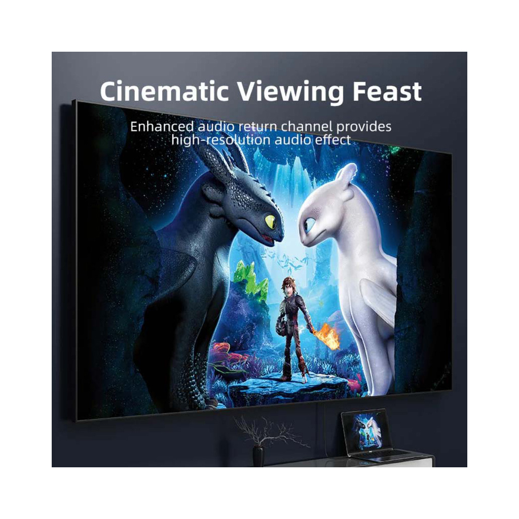 Кабель мультимедійний USB-C to HDMI M 3.0m V1.4 4K30Hz Cabletime (CA915378) - изображение 5