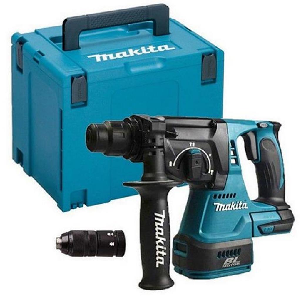 Перфоратор Makita SDS-PLUS LXT, 2Дж, 24мм (без АКБ та БЖ) (DHR243Z) - зображення 3