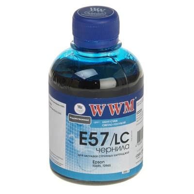 Чорнило WWM EPSON R2400/2880Light Cyan (E57/LC) - зображення 1