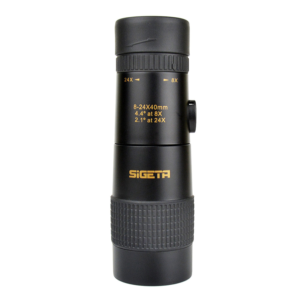 Монокуляр Sigeta Haunt 8-24x40 (штатив, смартфон-адаптер) (65421) - зображення 5