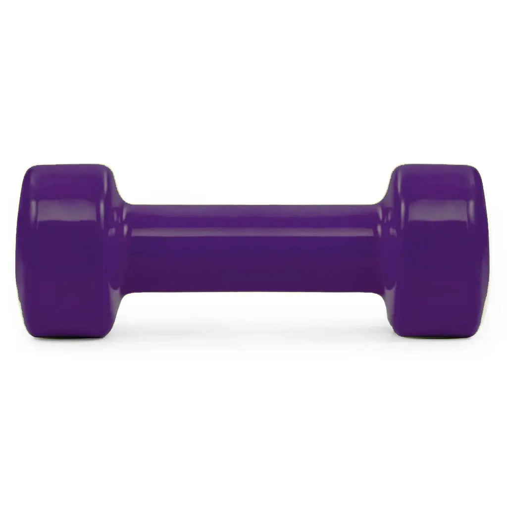 Гантель PowerPlay 4125 Achilles 2.5 кг Фіолетова (PP_4125_2.5kg) - зображення 3