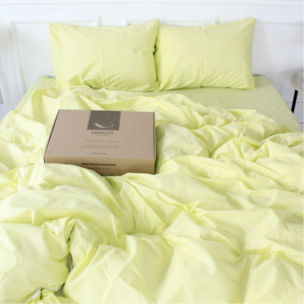 Постільна білизна MirSon Бязь Ranforce Elite 12-0714 Daniela 110х140 (2200004663784) - изображение 1