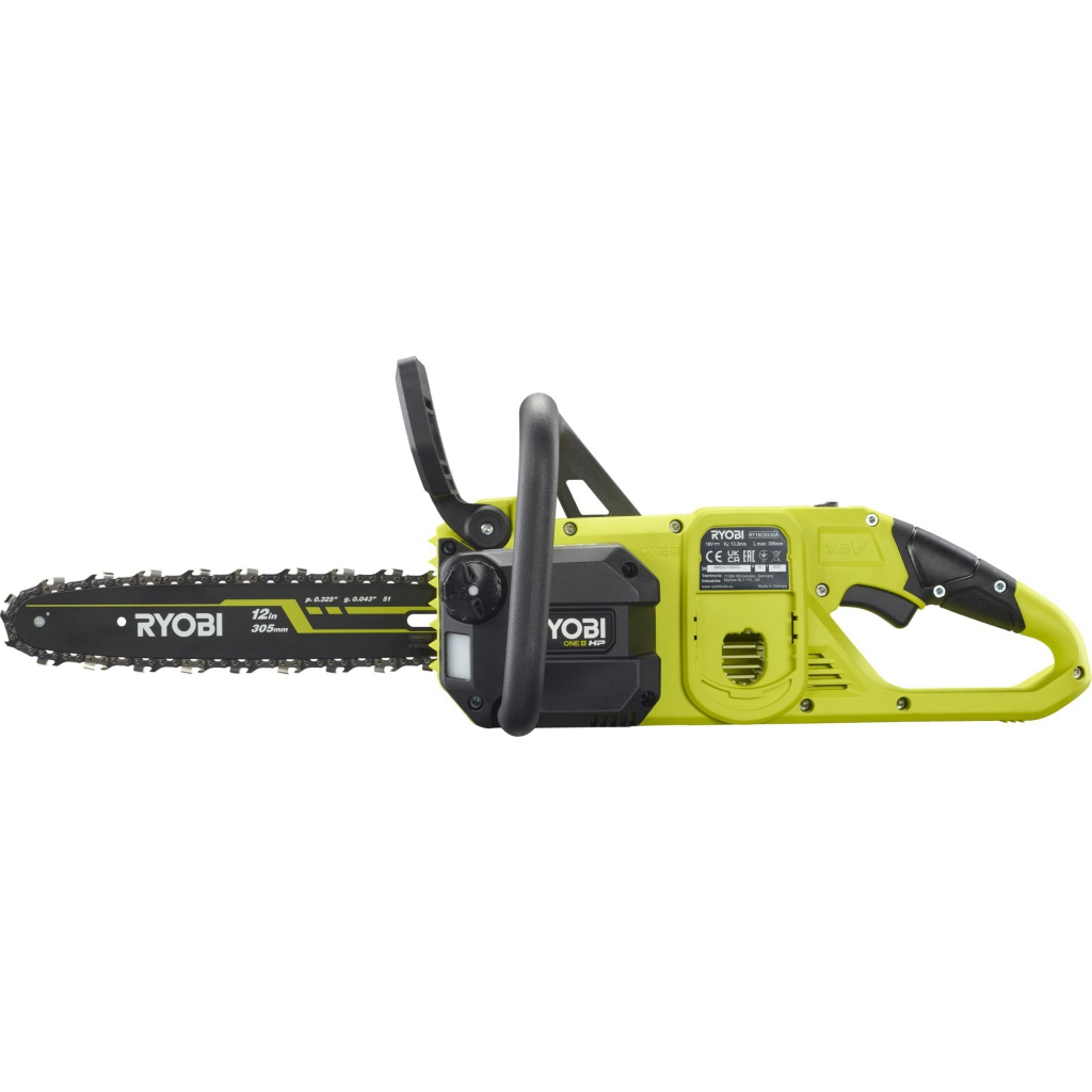 Ланцюгова пила Ryobi ONE+ HP RY18CSX30A-150 18В, 5Ah, 30см, 3.2кг (5133005466) - зображення 3