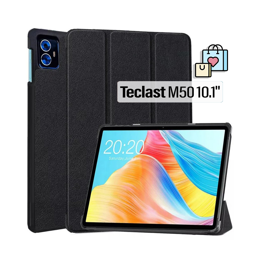 Чохол до планшета BeCover Smart Case Teclast M50 10.1" Black (713720) - зображення 1