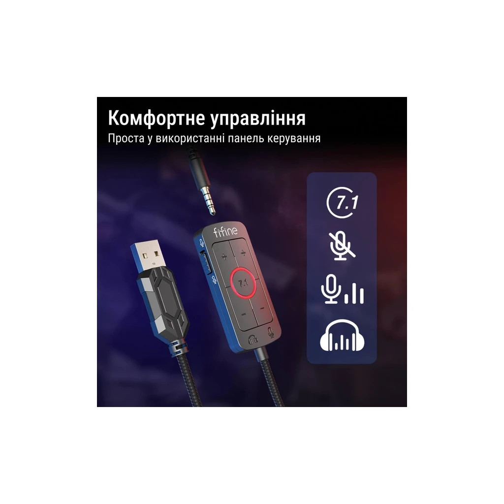 Навушники Fifine H9W White (H9W) - зображення 12