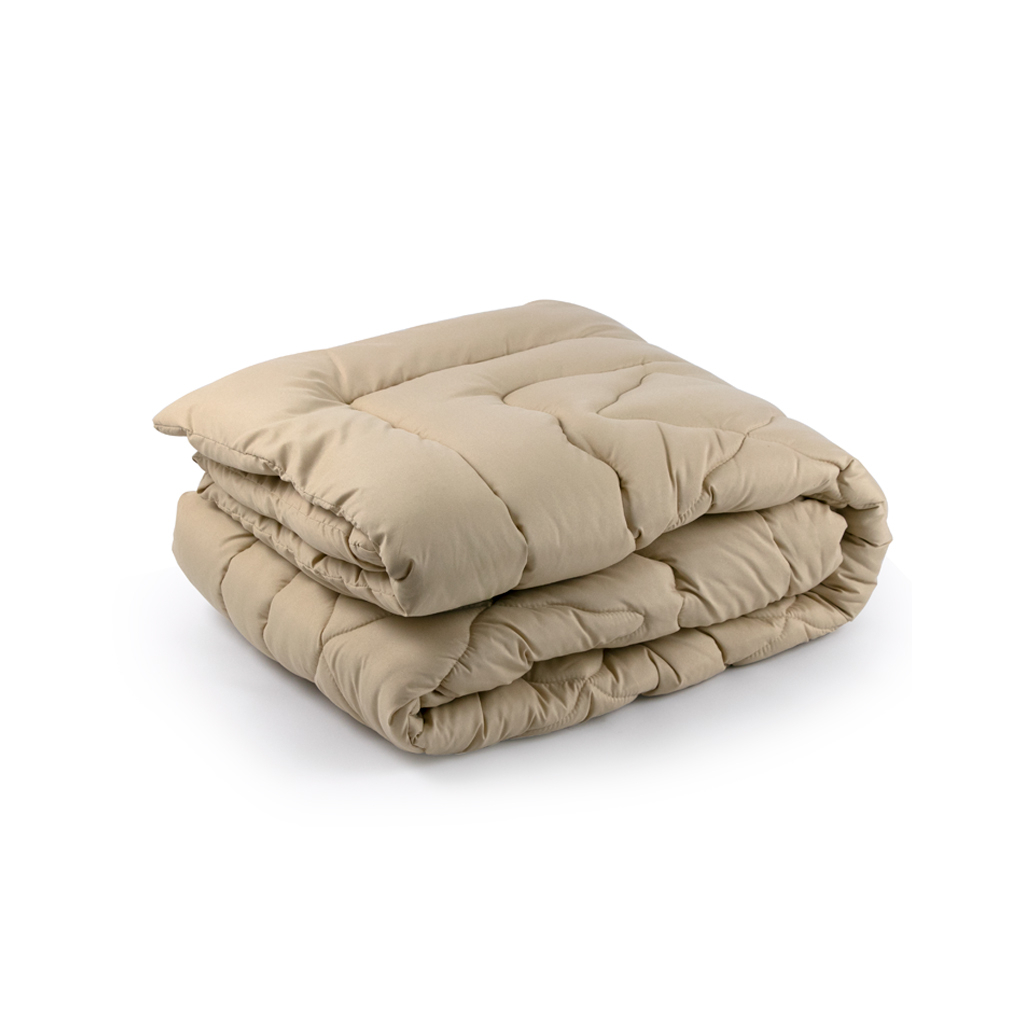 Ковдра Руно вовняна бежева 200 х 220 (322.52ПШУ_Бежевий) - зображення 2