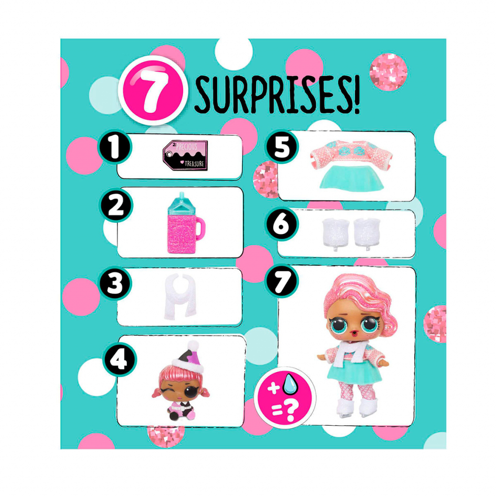 Лялька L.O.L. Surprise! Зимовий вайб (576594) - зображення 8