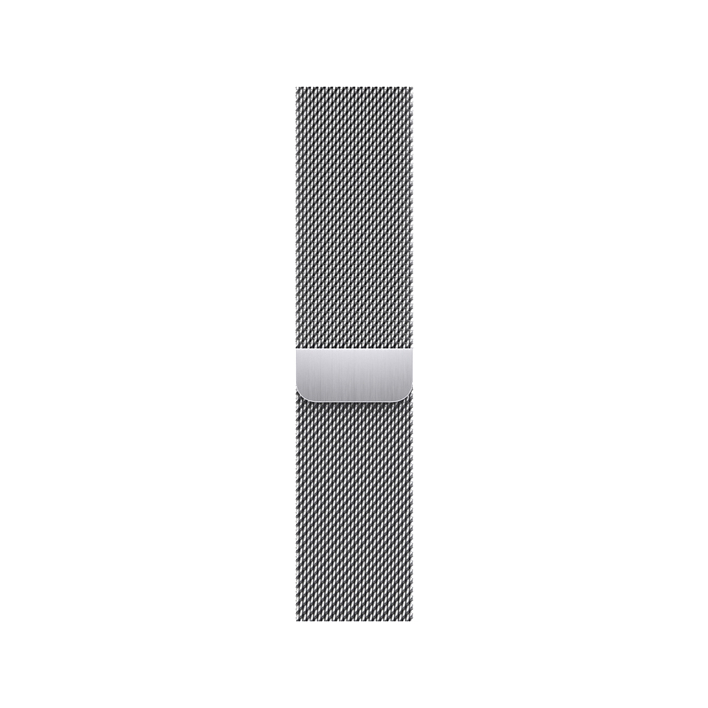 Ремінець до смарт-годинника Apple 45mm Milanese Loop Silver (ML783ZM/A) - зображення 1
