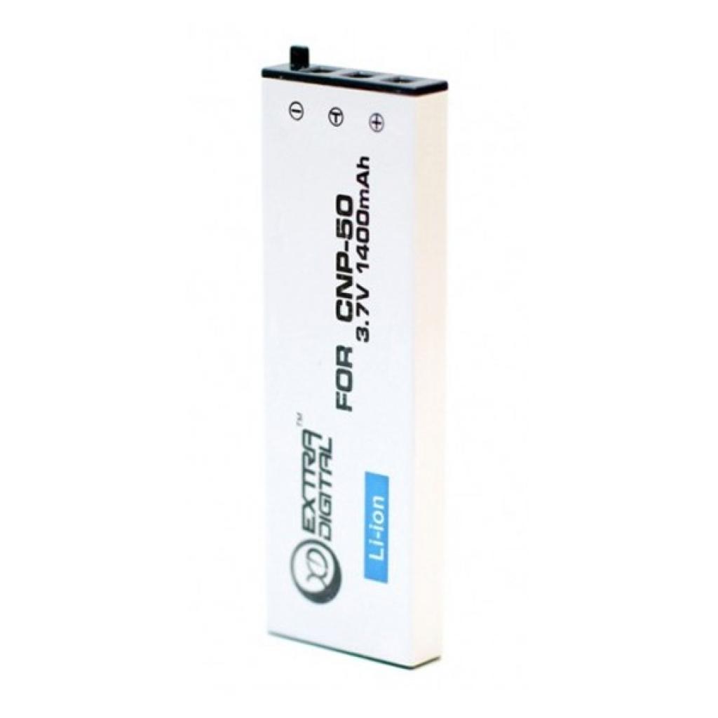 Акумулятор до фото/відео Extradigital Casio NP-50 (DV00DV1239) - зображення 2