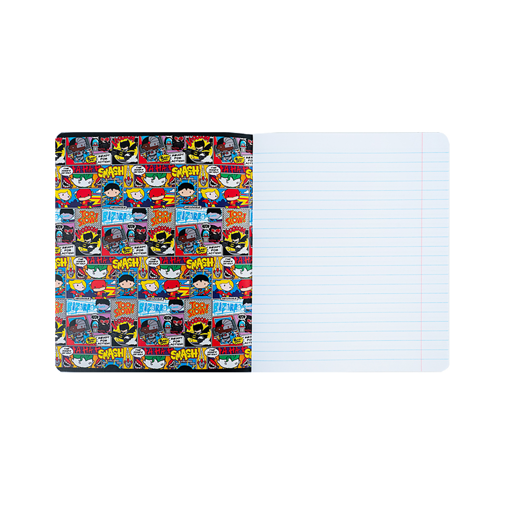 Зошит Kite DC Comics 12 аркушів, лінія (DC24-234) - зображення 2