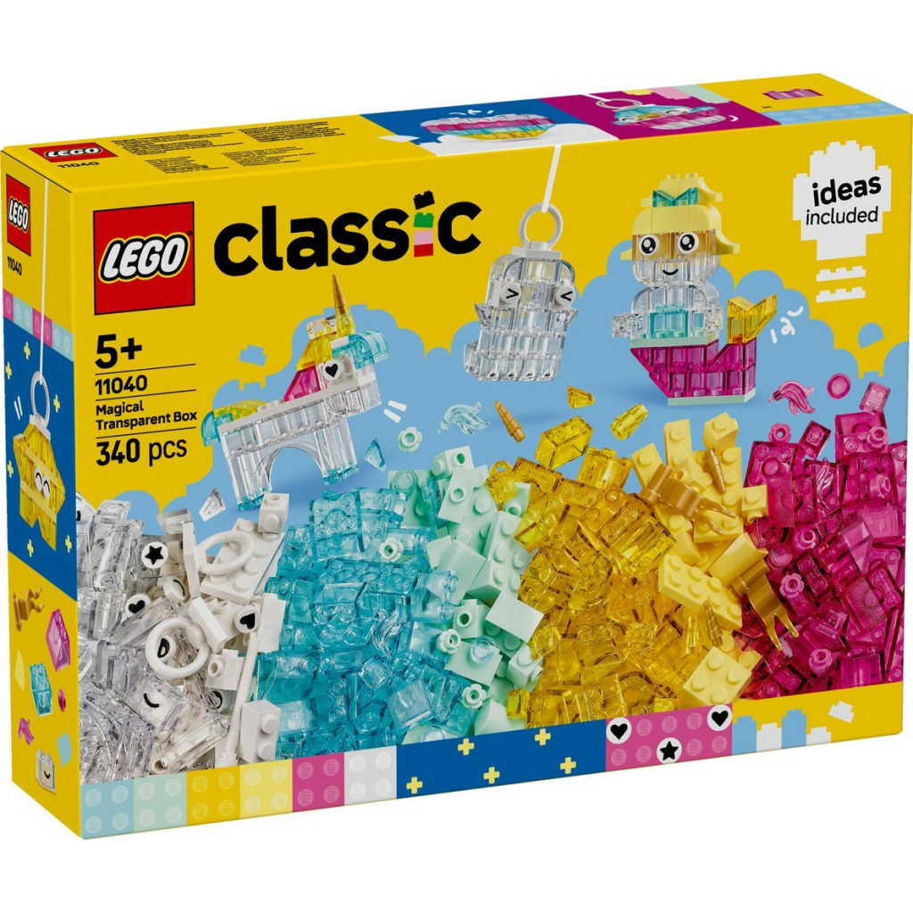 Конструктор LEGO Classic Чарівна прозора коробка (11040) - зображення 1