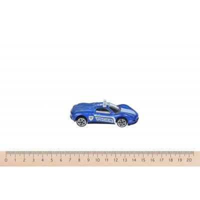 Спецтехніка Same Toy Model Car Полиция синяя (SQ80992-But-2) - зображення 2
