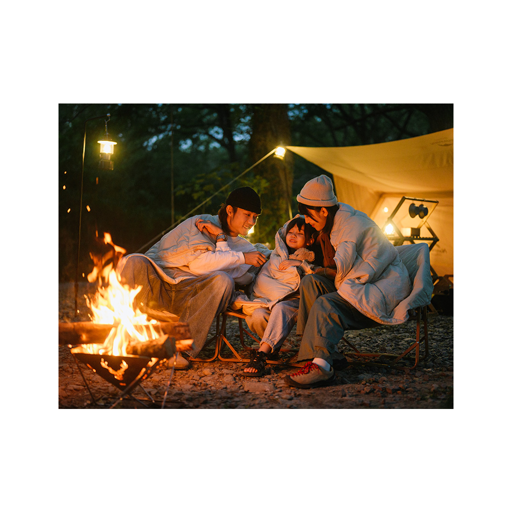 Спальний мішок Naturehike двомісний CNH22SD003 Beige (6927595754610) - зображення 4