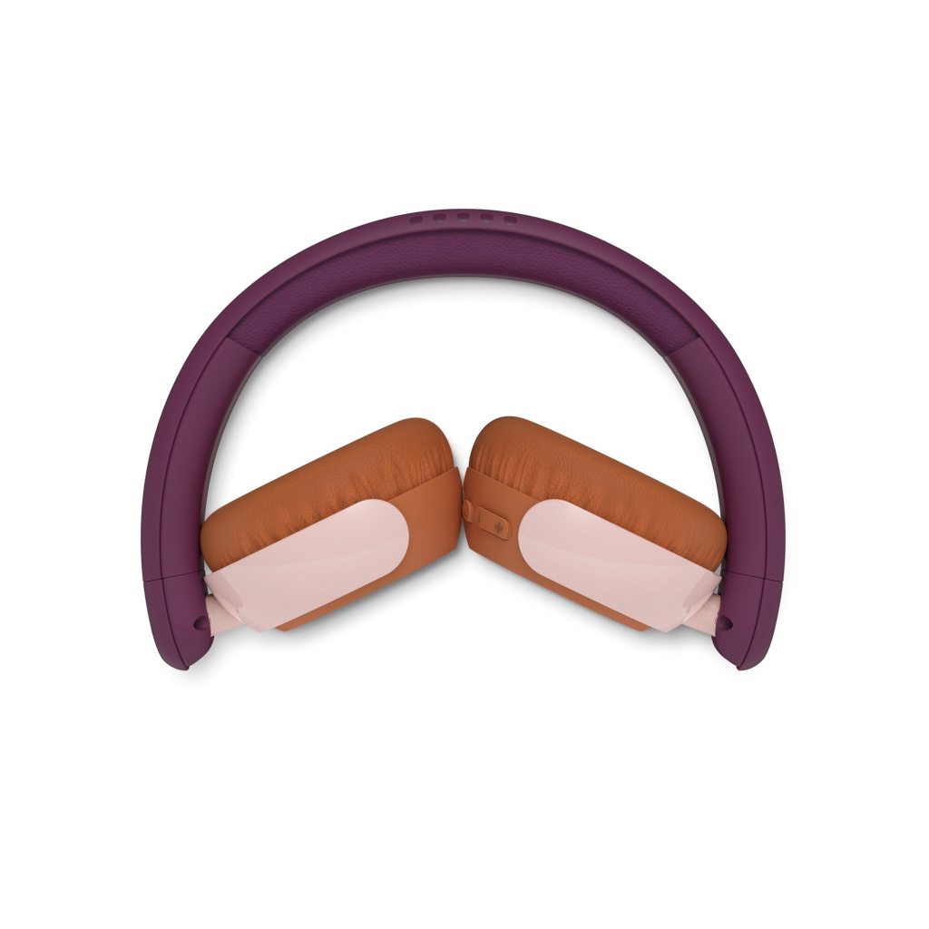 Навушники Philips TAK4200MP/00 Wireless Burgundy/Orange (TAK4200MP/00) - зображення 12